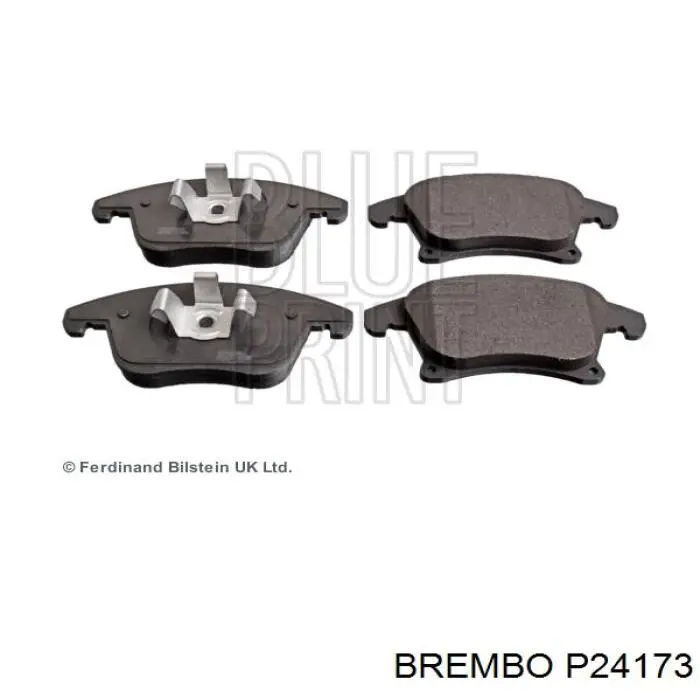 Klocki hamulcowe przednie tarczowe Brembo P24173 cena, od 35,56 USD