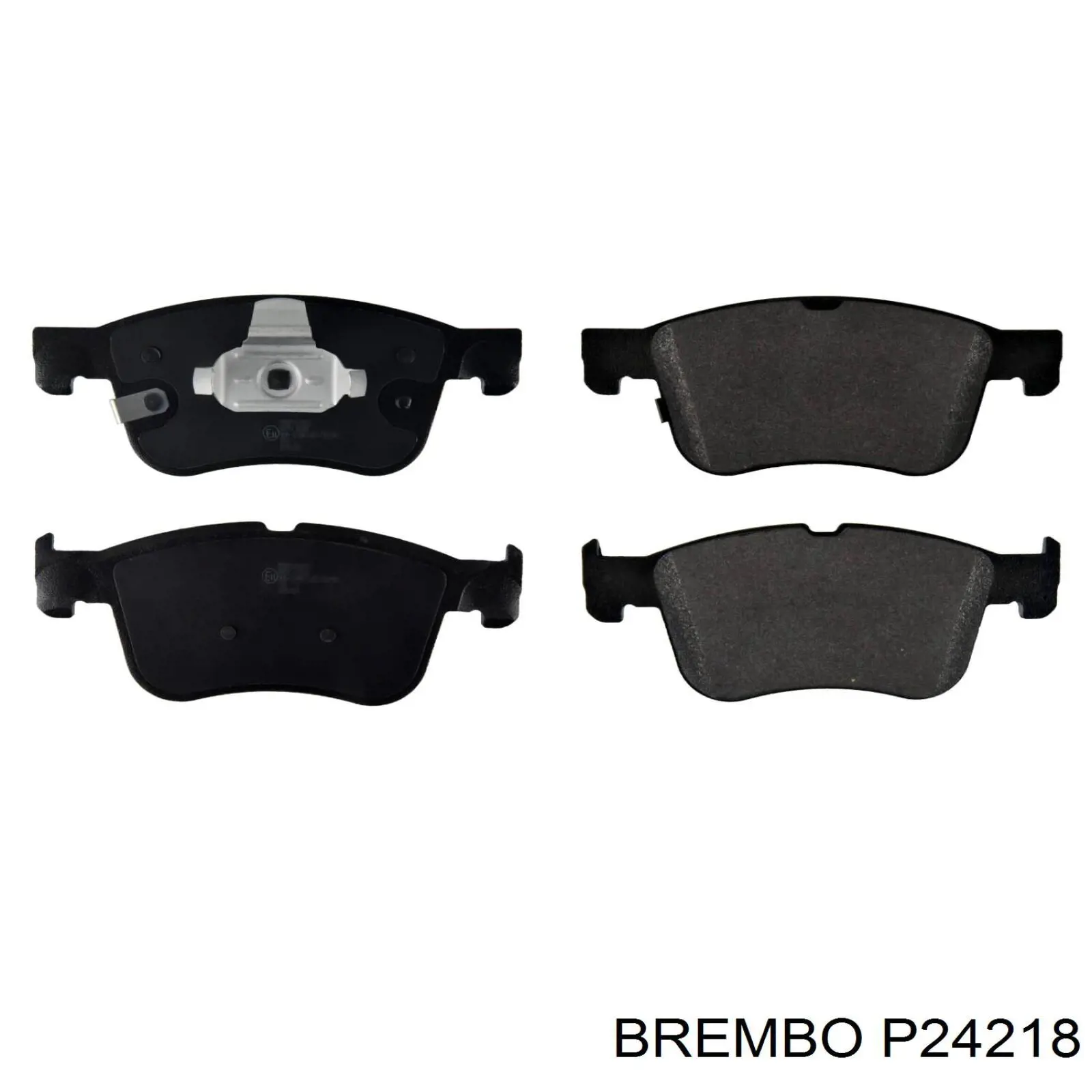 Klocki hamulcowe przednie tarczowe Brembo P24218 cena, od 42,46 USD