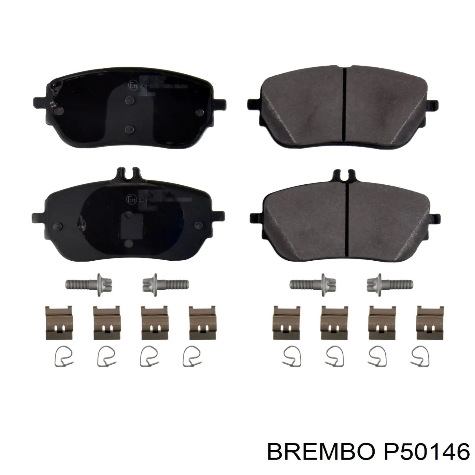 Klocki hamulcowe przednie tarczowe Brembo P50146 cena, od 44,36 USD