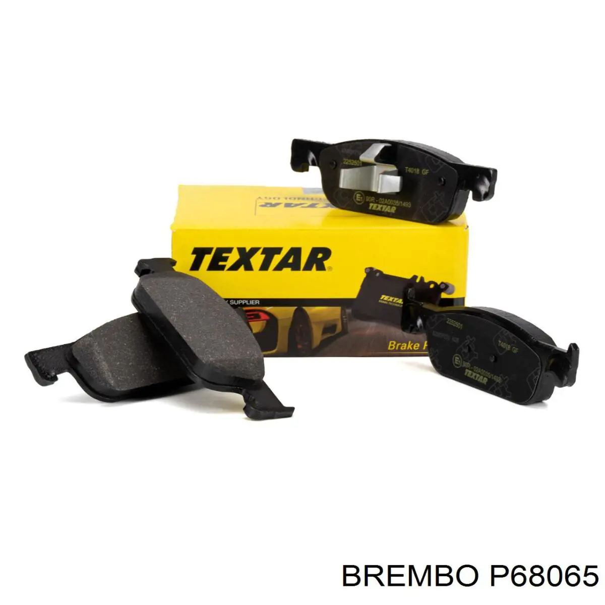 Klocki hamulcowe przednie tarczowe Brembo P68065 cena, od 29,48 USD