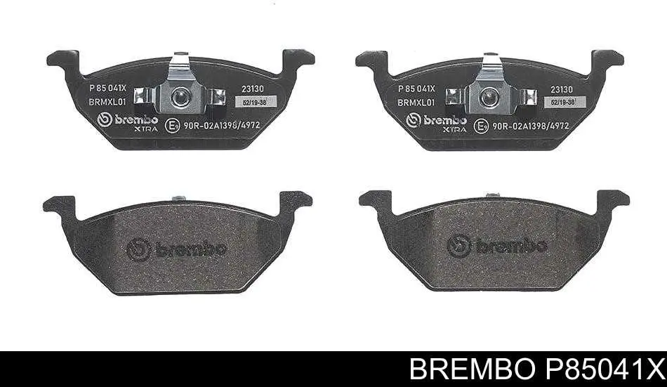 Klocki hamulcowe przednie tarczowe Brembo P85041X cena, od 25,60 USD