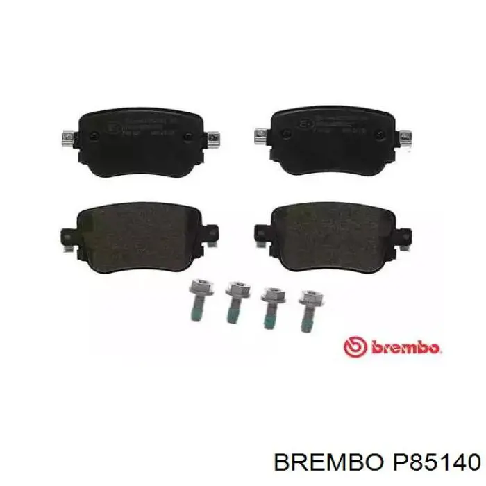 Okładziny (klocki) do hamulców tarczowych tylne Brembo P85140 cena, od 26,21 USD