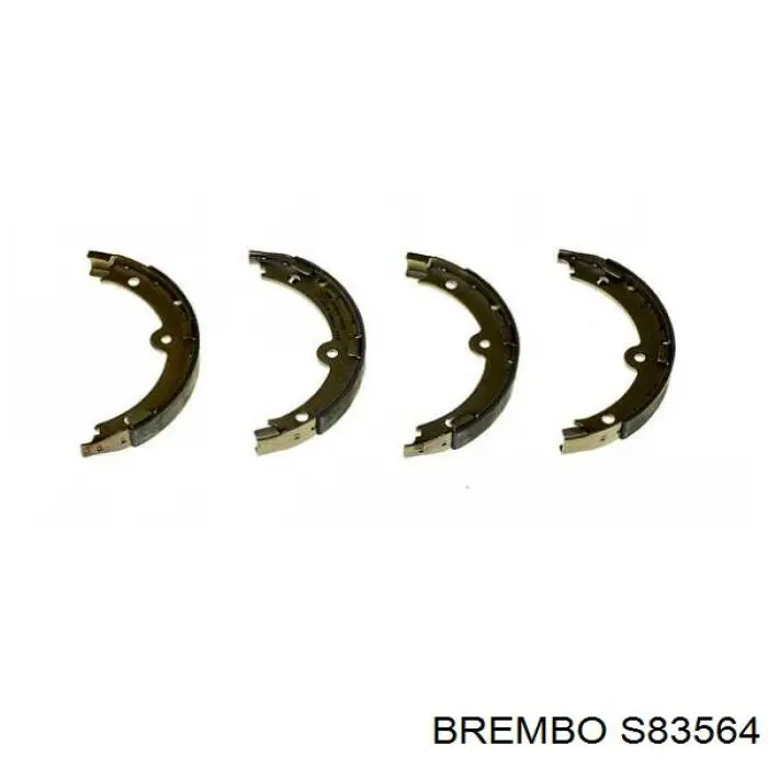 S83564 Brembo klocki hamulca ręcznego