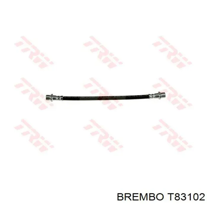 Do koszyka T83102 Brembo Przewód hamulcowy przedni