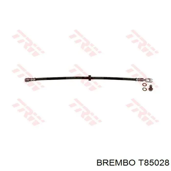 Do koszyka T85028 Brembo Przewód hamulcowy przedni