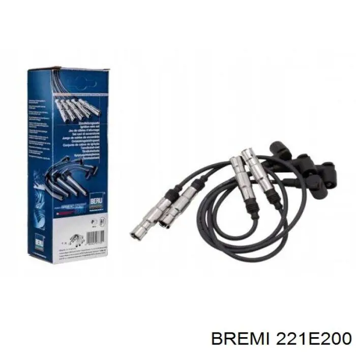 Do koszyka 221E200 Bremi Zestaw przewodów wysokiego napięcia