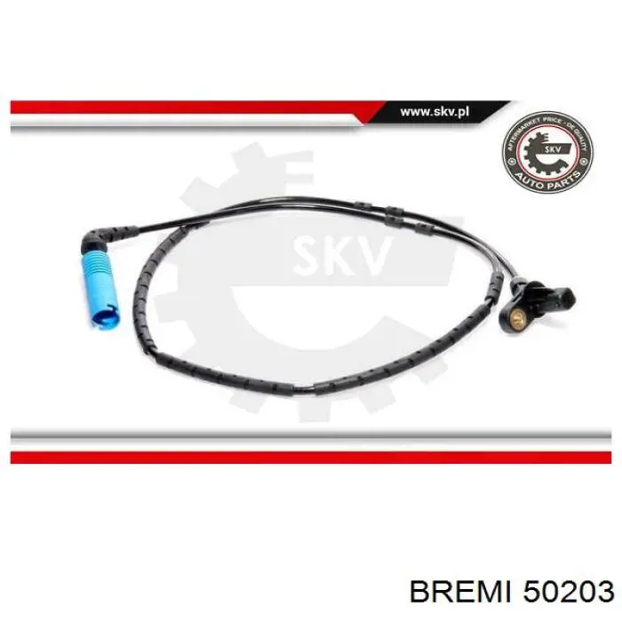 Do koszyka 50203 Bremi Czujnik ABS tylny