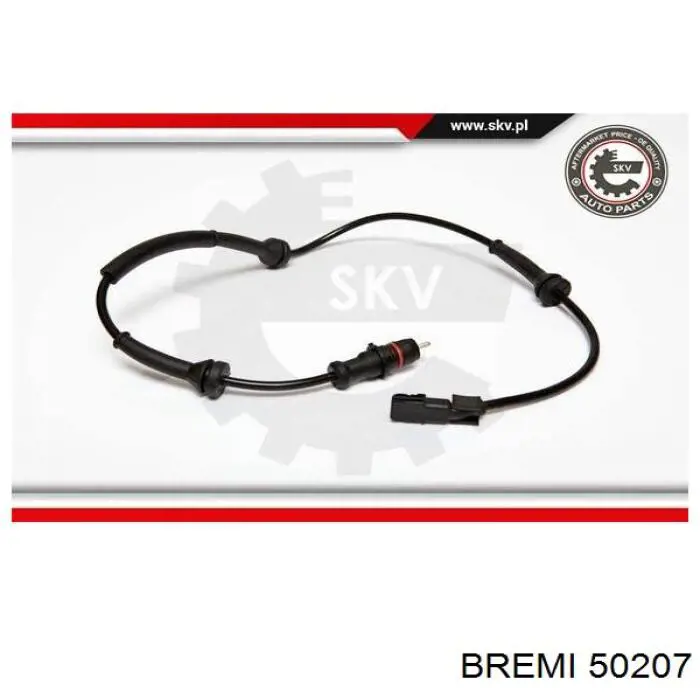 Do koszyka 50207 Bremi Czujnik ABS tylny