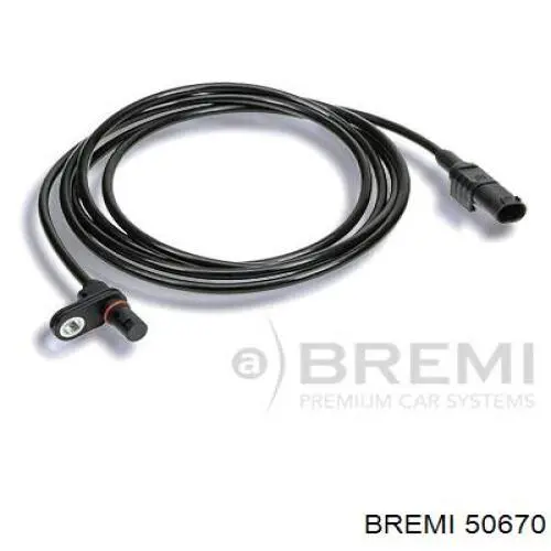50670 Bremi Czujnik ABS tylny lewy