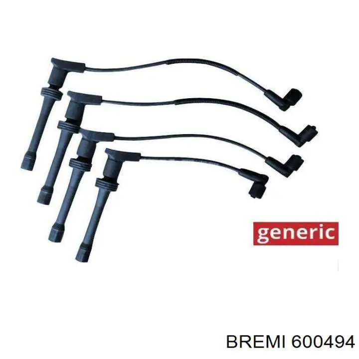 Do koszyka 600494 Bremi Zestaw przewodów wysokiego napięcia