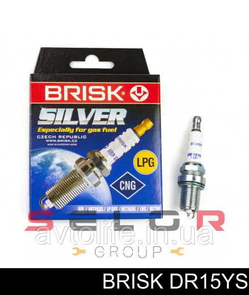 DR15YS Brisk Świeca zapłonowa