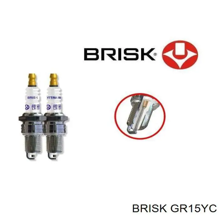 Świeca zapłonowa GR15YC Brisk