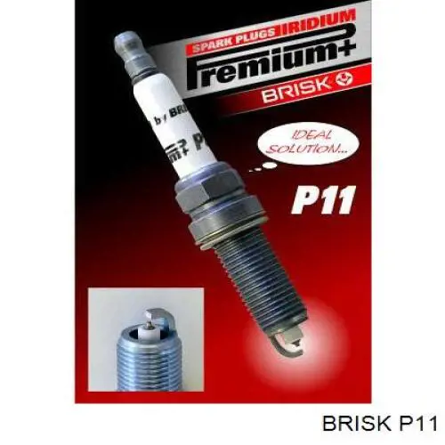 Świeca zapłonowa Brisk P11 cena, od 15,03 USD