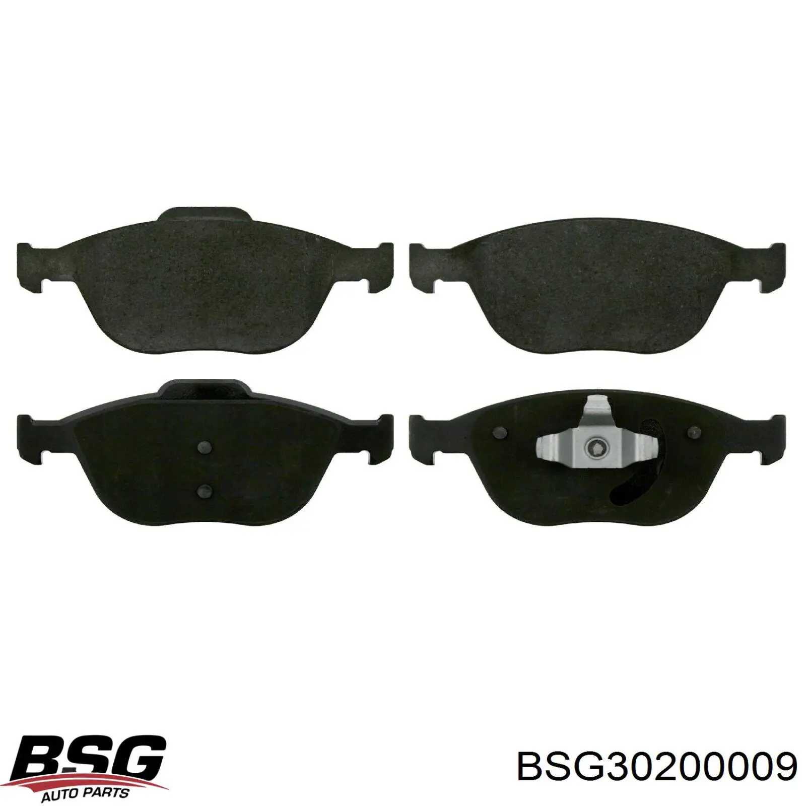 Klocki hamulcowe przednie tarczowe BSG BSG30200009 cena, od 26,59 USD