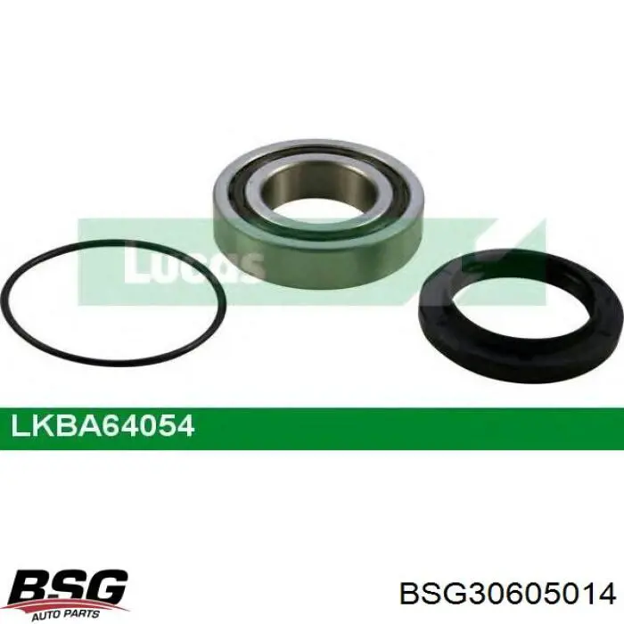 Do koszyka 6163379 Ford Lożysko piasty tylnej