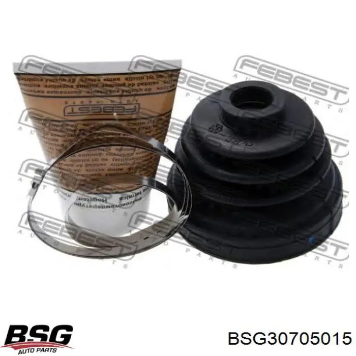Osłona przegubu homokinetycznego półosi przedniej wewnętrzna BSG BSG30705015 cena, od 16,89 USD