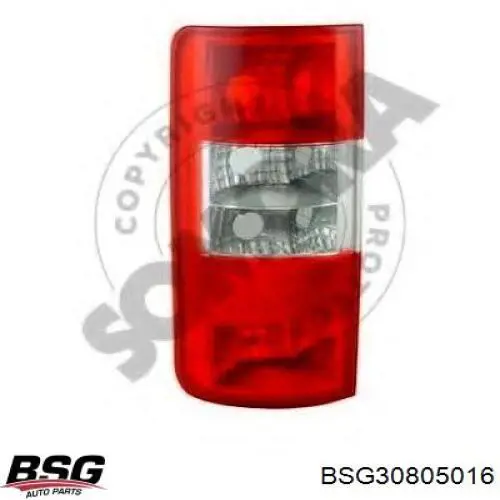 Lampa zespolona tylna lewa 5030218 Autotechteile