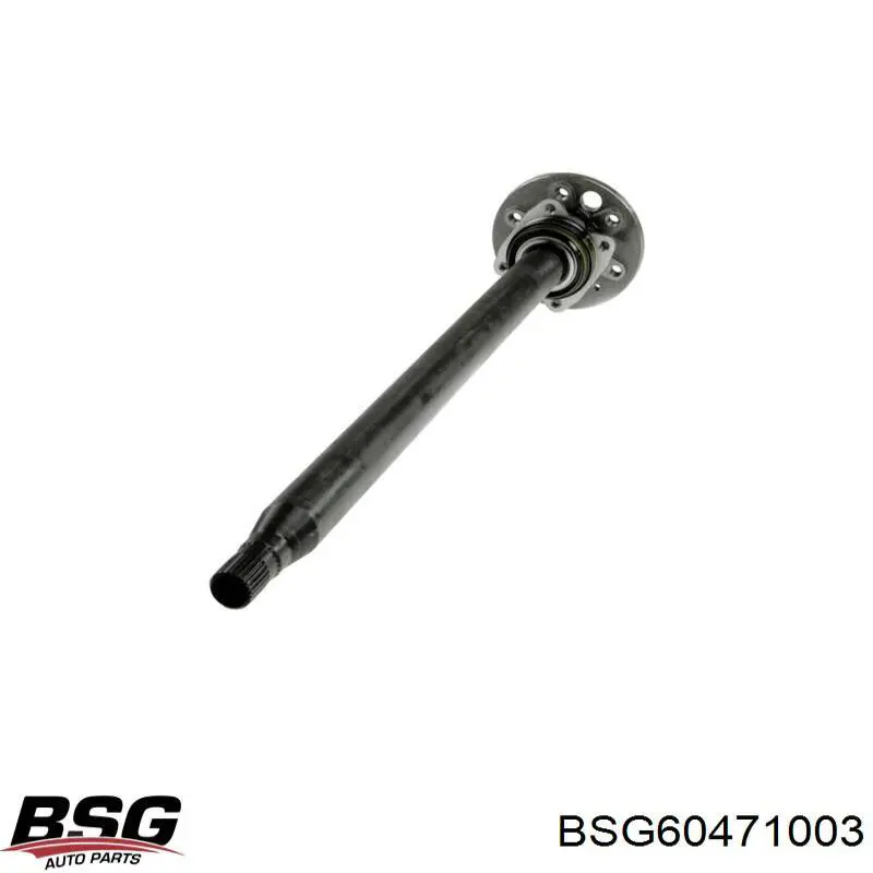 Do koszyka 68019095AA Mercedes Półoś tylna lewa