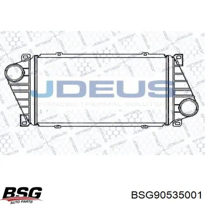 BSG 90-535-001 BSG chłodnica intercoolera