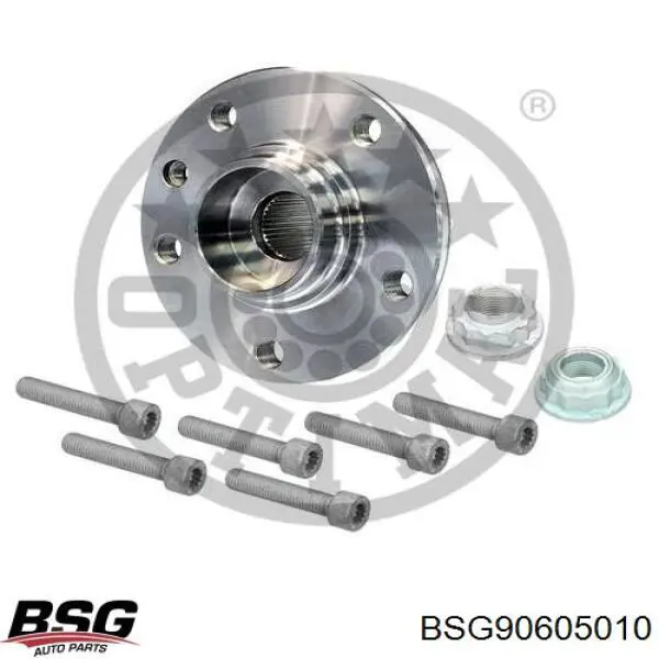 Piasta przednia BSG BSG90605010 cena, od 62,09 USD