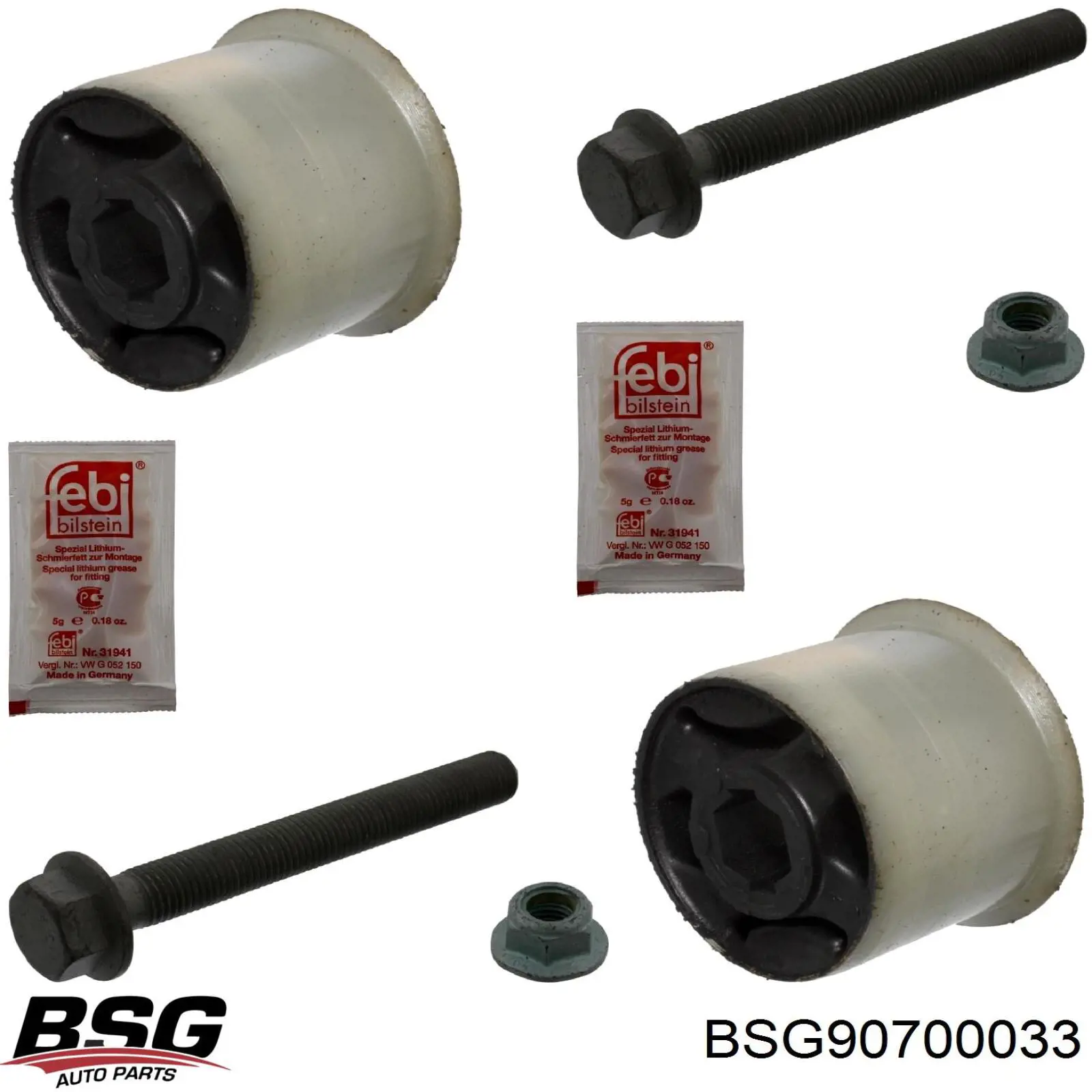 BSG 90-700-033 BSG silentblock przedniego wahacza dolnego