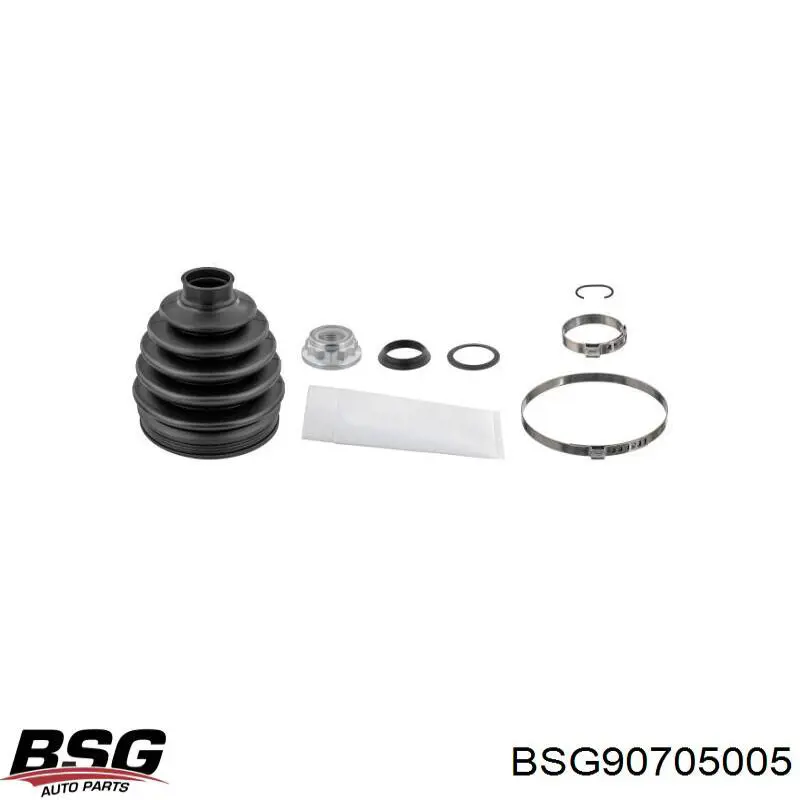 Osłona przegubu półosi tylnej zewnętrzna BSG BSG90705005 cena, od 9,92 USD
