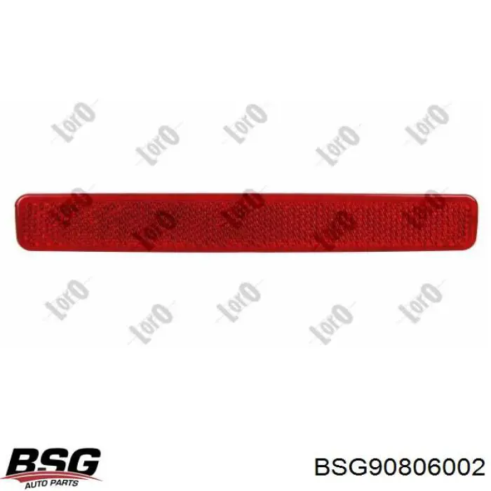 Lampa odblaskowa zderzaka tylnego lewa BSG BSG90806002 cena, od 7,10 USD