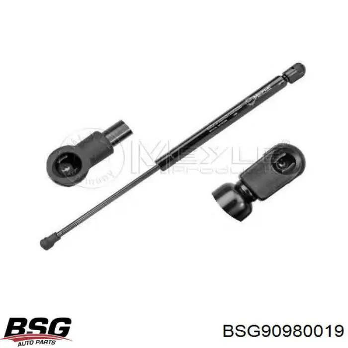 Do koszyka BSG90980019 BSG Amortyzator maski