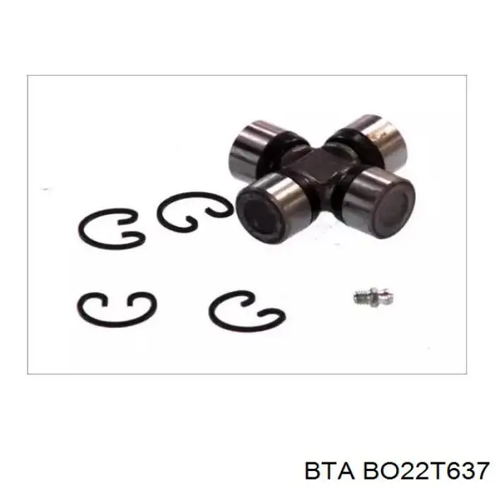 Krzyżak wału Cardana tylnego BTA BO22T637 cena, od 20,28 USD