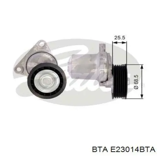 Do koszyka E23014BTA BTA Rolka napinacza paska napędowego