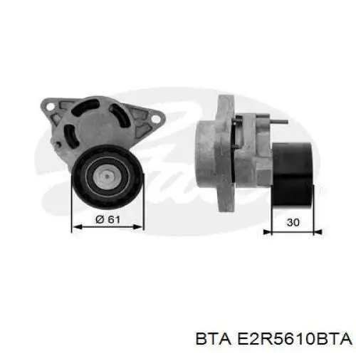 Do koszyka E2R5610BTA BTA Rolka napinacza paska napędowego
