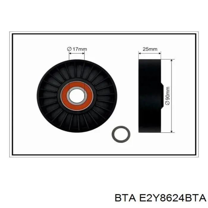 Do koszyka 04792410AA Chrysler Napinacz paska napędowego