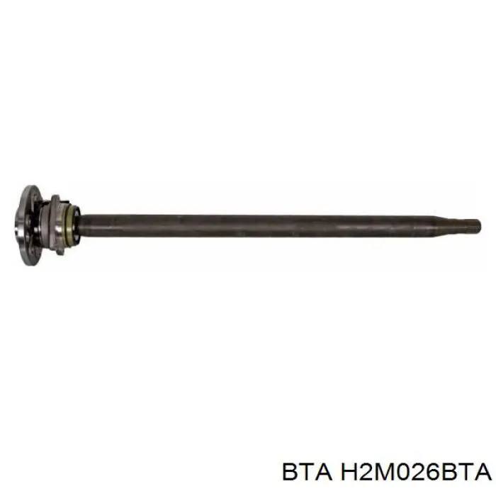 Do koszyka 68019135AA Mercedes Półoś tylna prawa