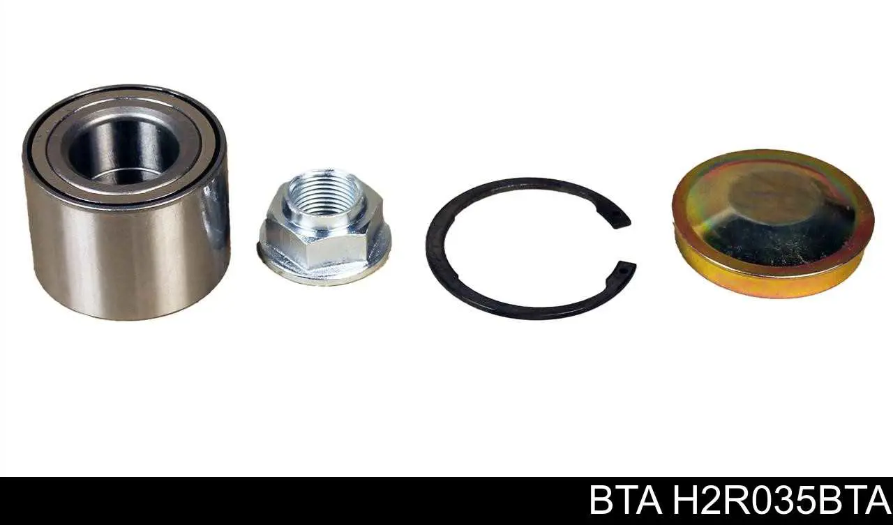 H2R035BTA BTA Tarcza hamulcowa tylna