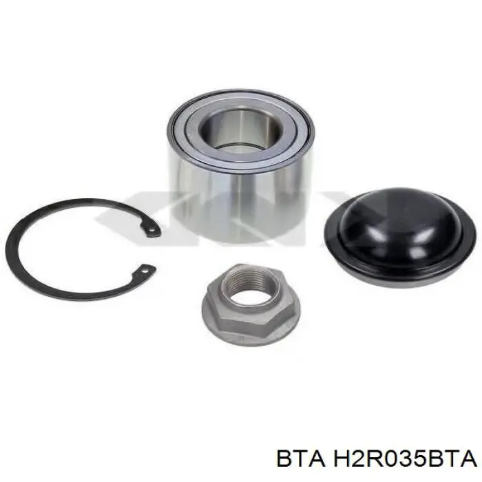 Tarcza hamulcowa tylna H2R035BTA BTA