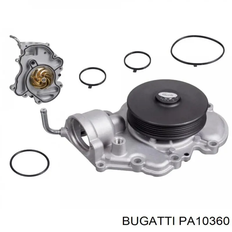 Do koszyka K68157161AA Chrysler Pompa chłodząca wodna