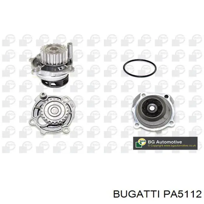 Pompa chłodząca wodna Bugatti PA5112 cena, od 30,75 USD