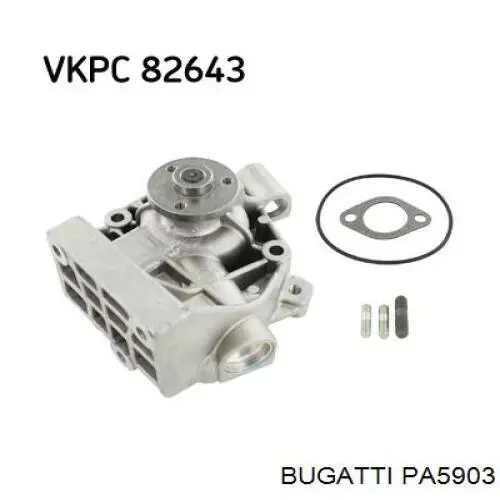 Do koszyka PA5903 Bugatti Pompa chłodząca wodna