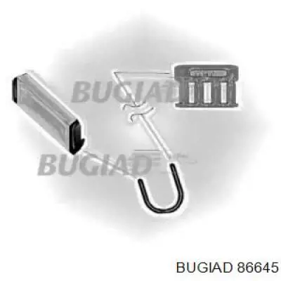 86645 Bugiad Przewód (króciec) intercoolera