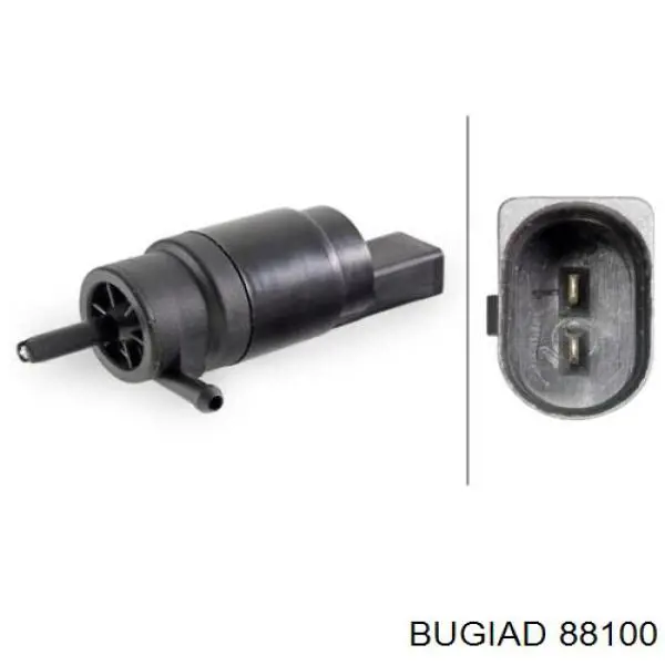Do koszyka 88100 Bugiad Przewód (króciec) intercoolera