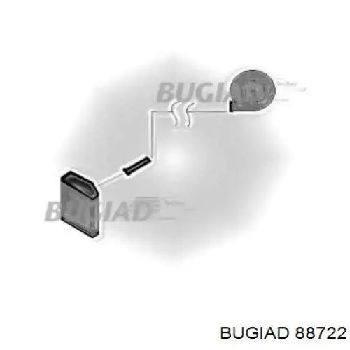 Przewód (króciec) intercoolera Bugiad 88722 cena, od 25,93 USD