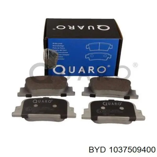 Okładziny (klocki) do hamulców tarczowych tylne BYD 1037509400 cena, od 15,32 USD