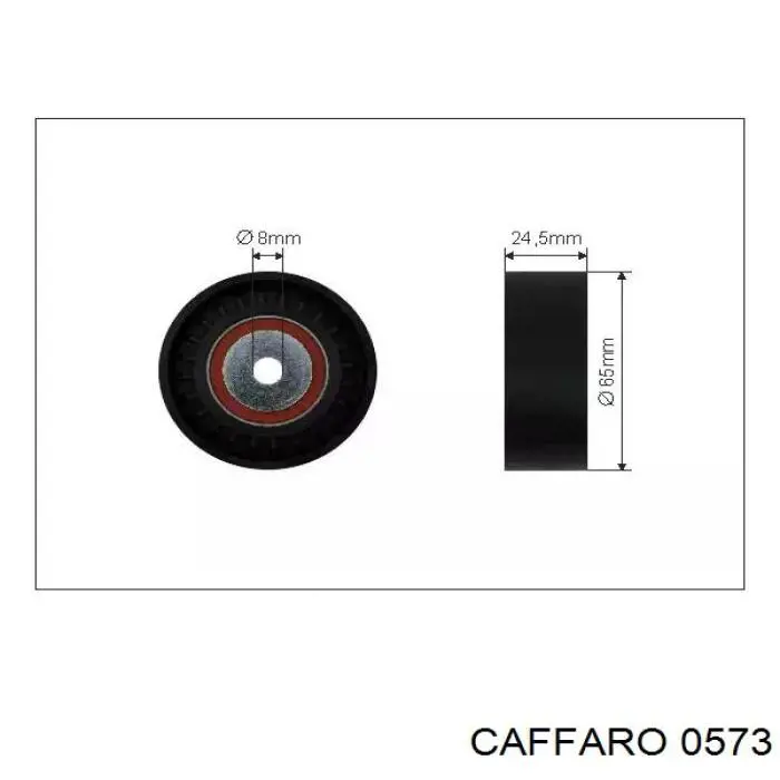 Rolka prowadząca, kierunkowa paska napędowego Caffaro 0573 cena, od 17,36 USD