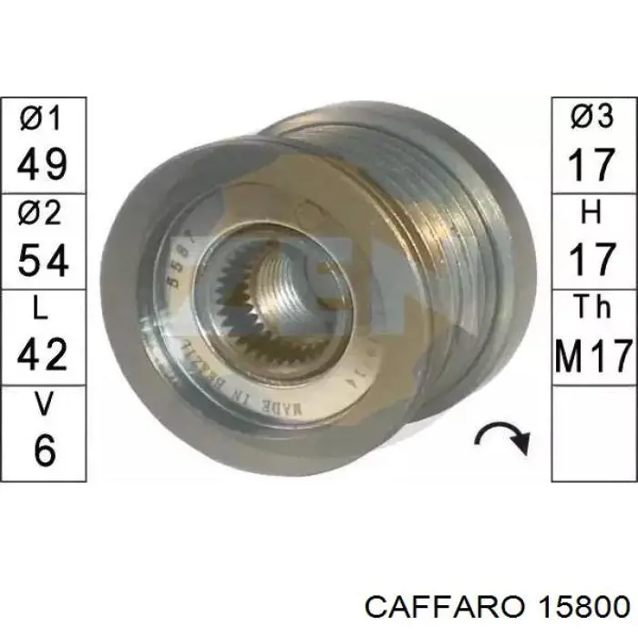 Rolka napinacza paska napędowego Caffaro 15800 cena, od 17,67 USD