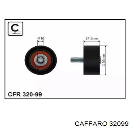Rolka prowadząca kierunkowa paska rozrządu Caffaro 32099 cena, od 10,44 USD