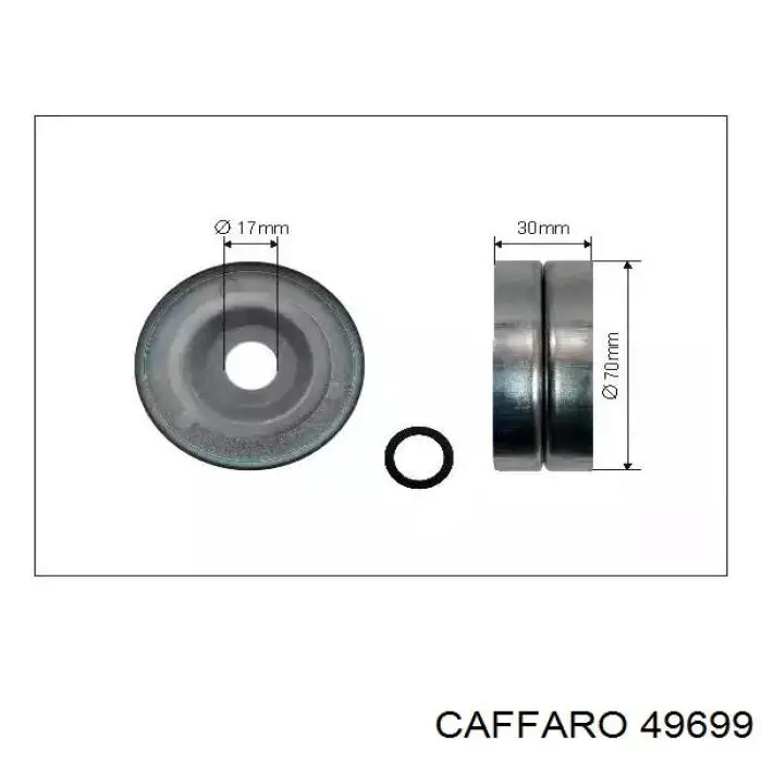 Rolka napinacza paska napędowego Caffaro 49699 cena, od 19,53 USD