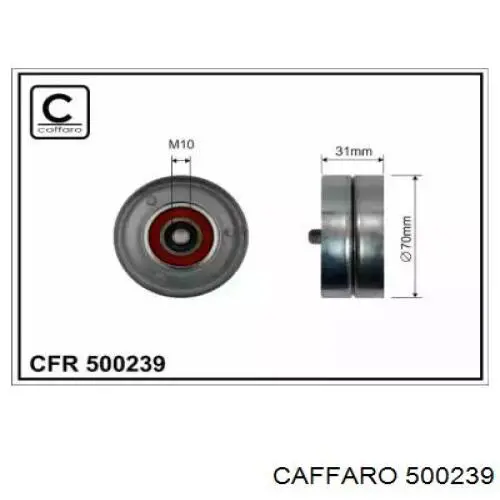 500239 Caffaro Rolka napinacza paska napędowego