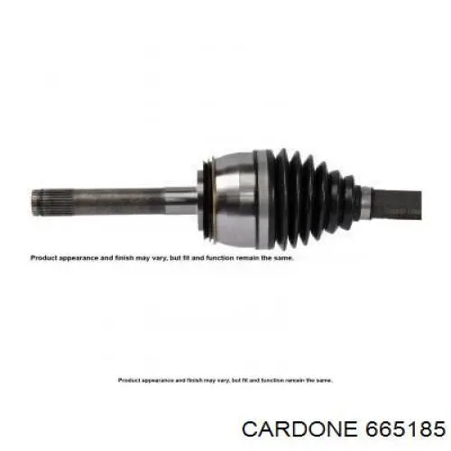 Półoś napędowa przednia Cardone 665185 cena, od 152,28 USD