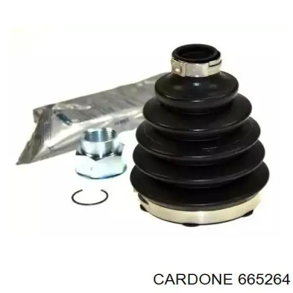 Półoś napędowa przednia lewa 665264 Cardone