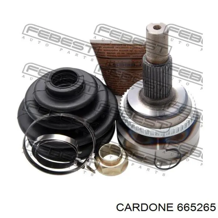 Półoś napędowa przednia prawa 665265 Cardone